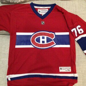 Montreal Canadiens NHL Jersey Youth L/XL P. K. Subban Hockey